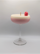 Handgemaakte Pink Lady Cocktail Kaars. Met frisse granaatappel en pruim geur